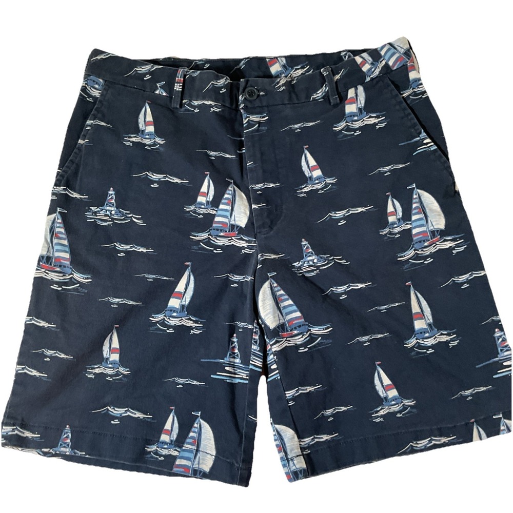 Izod Shorts Size 33 Saltwater Stretch Outdoor Boats Sailing Beach  J79‎